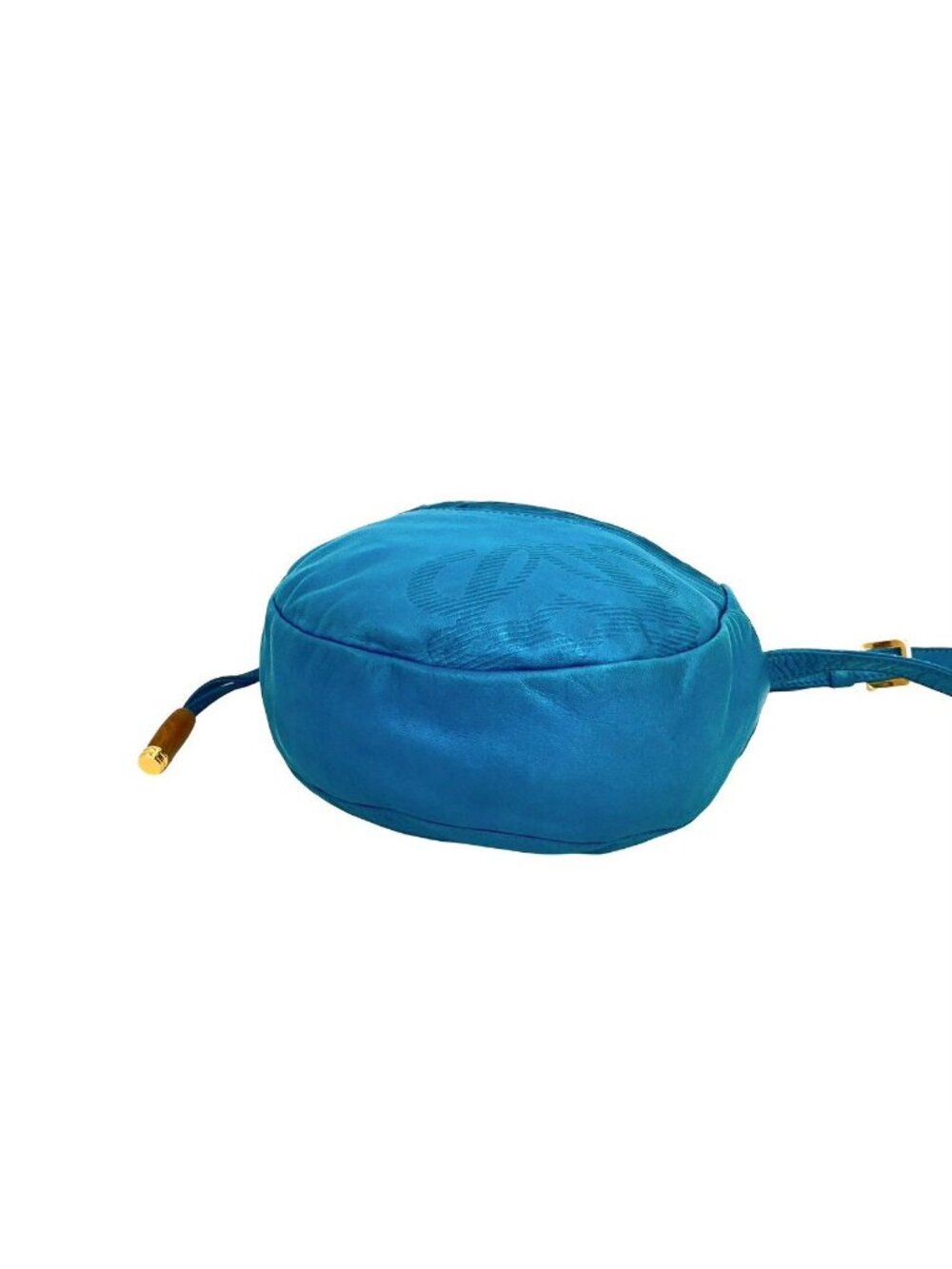 Loewe Anagram Logo Nappa Leather Mini Shoulder Bag Pochette Turquoise Blue - Picture 8 of 10